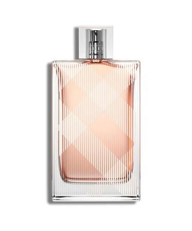 BURBERRY Brit Eau de Toilette Women's Floral Perfume With Notes of Icy Pear Sugared Almond & Vanilla Long Lasting Fragrance 3.3 Fl Oz (Pack of 1)
