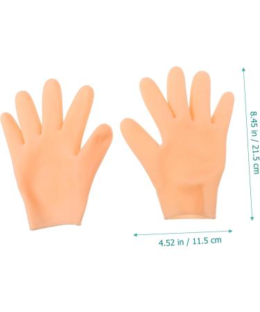 Healeved 1 Pair Moisturizing Gloves Sleeping Mask for Women Moisturizing Mittens Dead Skin Removal Gloves Hand Moisturizer Gloves Gloves Lotion Gel Sebs Anti Wrinkle Cosmetic Women's - Buy Online on GoSupps.com