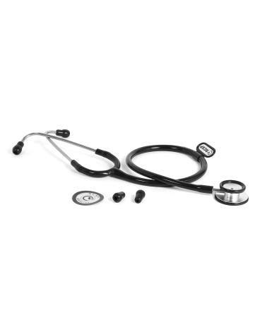 Buy Micro Shine Adjustable Stethoscope for Doctors & Medical Students - Lightweight Flexible Tube & Soft Ear Knobs (Black) - Best Quality for Optimal Performance - Buy Online on GoSupps.com