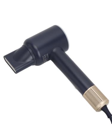 Fast Drying Hair Dryer Low Noise Negative Ions Hairdryer with Magnetic Nozzle Professional Salon Negative Ions Blow Dryer (US Plug 110V)