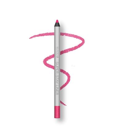 Wunder2 SUPER-STAY LINER Makeup Eyeliner Pencil Long Lasting Waterproof  Glitter Pink   0.03 Ounce (Pack of 1) Glitter Pink 0.03 Ounce (Pack of 1)