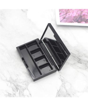 Buy 4-Box Empty Eyeshadow Pans & Palette with Mirror | Versatile Eyeshadow Makeup Palette for International Shipping - Buy Online on GoSupps.com