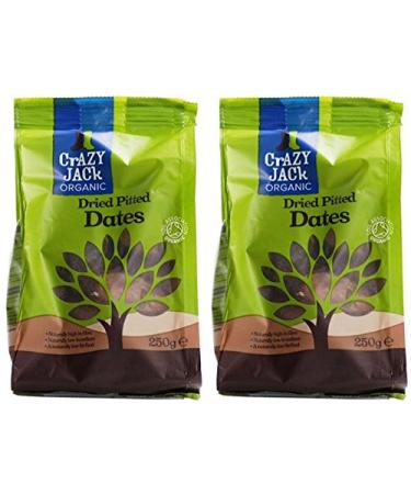 Crazy Jack Crazy Jack 2 x Pitted Dried Organic Dried Pitted Data 250g