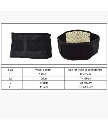 Buy Lumbar Vertebral Magnetic Self-Heating Back Belt - Turmalin Waist Support for Men & Women | International Shipping Available - Buy Online on GoSupps.com