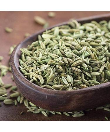Naturevibe Botanicals Organic Fennel Seeds 1lb - Gluten Free, Non-GMO, Adds Flavor | For Healthy Snacks - Buy Online on GoSupps.com