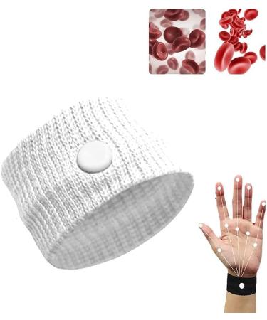 MLEHN Blood Sugar Management Bracelet Promote Relaxation Acupressure Nylon Lightweight Color Tools White For Auxiliary Body ear carbon Weimax carbon Comfortably Regulate fibre Tracker boho carbon fi - Buy Online on GoSupps.com