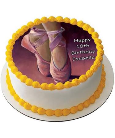 BALLET SHOES BALLERINA 7.5" PREMIUM Edible ICING Cake Topper DECORATION D2 - Buy Online on GoSupps.com