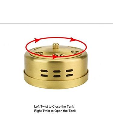 ZHONGJIUYUAN Portable Copper Moxa Box - Acupuncture & Moxibustion Therapy Burner with Holder Bag | International Shipping - Buy Online on GoSupps.com