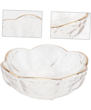 Alipis 3 Pcs Glass Bowl Fruit Decor Soup Cereal Bowl Salad Serving Plate Kitchen Container Pearlescent 11.5x11.5cm x3pcs Transparentx3pcs - Buy Online on GoSupps.com