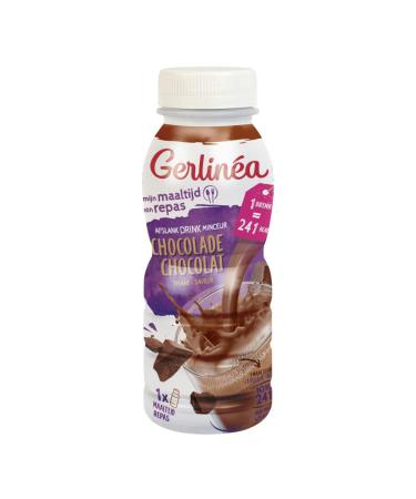 8x Gerlinea Drink Meal Chocolate 236 ml - Multipack