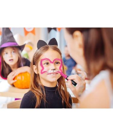 Jim&Gloria 32 Color Face Paint Kit - Christmas Stocking Stuffer Gift for Kids & Adults - Safe Body Marker Pens - Buy Online on GoSupps.com