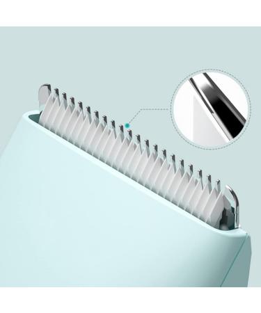Healifty Rechargeable Electric Barber Cutter for Kids - Blue Portable Haircutting Trimmer for Infants - Cordless and Mute Toddler Clipper Kit - Buy Online on GoSupps.com