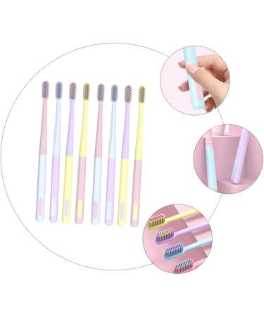 JECOMPRIS 8S Ice Cream Toothbrush Set - Small Head Brightening Rubber Household & Kids Toothbrush - Perfect for Adults & Children - Buy Online on GoSupps.com