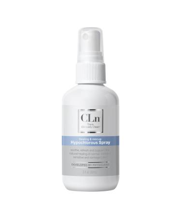 CLn Hypochlorous Spray - Daily Cleansing Spray to Manage Minor Skin Cuts and Lacerations Without Alcohol Antibiotics Steroids or Fragrance 3 fl. oz.