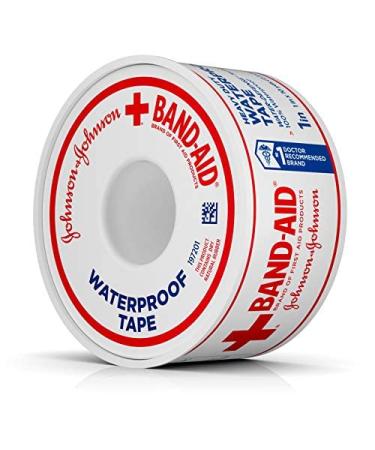 Band-Aid Waterproof Tape 1 Inch by 10 Yards (Pack of 6) - First Aid Products - Buy Online on GoSupps.com