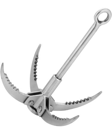 Fsskgx Stainless Steel Folding Grappling Hook - Ideal for Survival Training Camping & Hiking - Buy Online on GoSupps.com