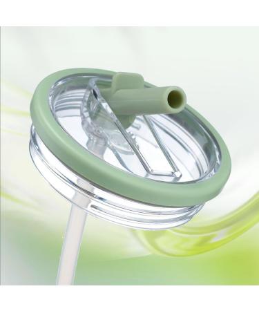 2PCS Tumbler Flip Straw Lid Replacement Fit for Stanley Quencher 40 oz Replaceble Spill Proof Splash Resistant Tumbler Lids Reusable Tumbler Cover for Cup (D) - Buy Online on GoSupps.com