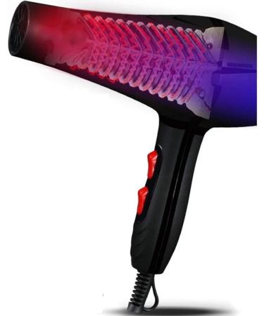 ADITAM Professional Tourmaline Hair Dryer Salon Negative Ionic Hair Blow Dryer Dc Motor Light Weight Low Noise Hair Dryers Double The Comfort - Buy Online on GoSupps.com