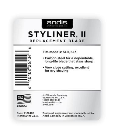 Andis 26704 Replacement Blade for Styliner II & M3 Trimmers - Pack of 1 | One Size - Buy Online on GoSupps.com
