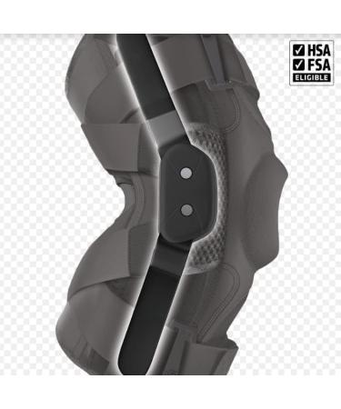 Shock Doctor Compression Knee Brace - Maximum Support for Men & Women, Adjustable Dual Hinges - Black, Large - Buy Online on GoSupps.com