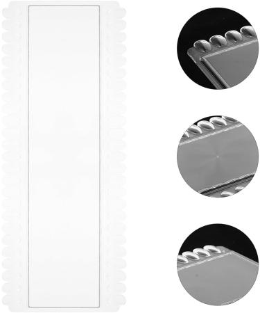  LALADEFIEE 6 Pieces Nail Polish Gel Nail Exercise Display Tips Display Nail Polish Puck Transparent - Buy Online on GoSupps.com