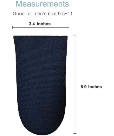 3/8(9mm) Limb Length Discrepancy Lifts for Uneven Hips - Set of 2 Medium Rights(Fabric Topped) - Buy Online on GoSupps.com