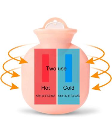 CHDN Rubber Hot Water Bottle Pain Relief with Faux Fur Cover - Cat Design - Buy Online on GoSupps.com