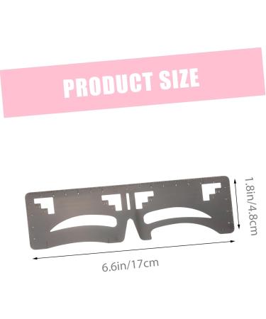 FOMIYES 6 Pcs Eyebrow Ruler Tiaras for Girls Brow Tool T Tool Brow Makeup Supplies Eyebrow Trimming Mold - Buy Online on GoSupps.com
