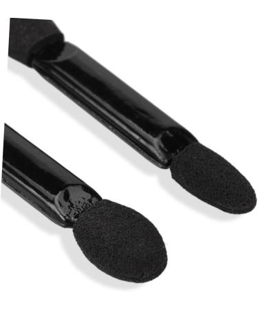 Ipetboom 50pcs Makeup Eyeshadow Disposable Eyeliner Eye Shadow Applicator Eye Shadow Brush 5.50X0.20X0.20CM Black - Buy Online on GoSupps.com