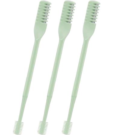 Zunishaone Nose hair trimmer double head for eyebrows set with 1 360 degree rotatable shaver for cutting and cleaning Green - Buy Online on GoSupps.com