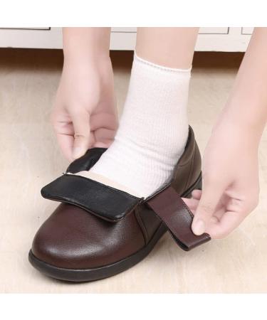 Men's Diabetic Shoes - Extra Wide Outdoor Walking Sneakers for Autumn & Winter | Best Gift for Diabetic Orthopedic Edema - Size 11 Brown - Buy Online on GoSupps.com