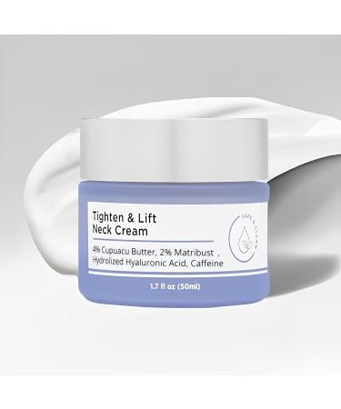 Neck Firming Cream natural Tighten 1.7 oz lift neck cream Anti Wrinkle Moisturizing Neck Cream Help Reduce Fine Lines Wrinkles