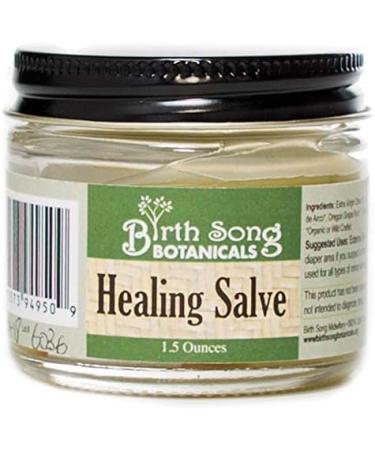Herbal Healing Salve - 1.5oz Jar | Soothes Skin Irritations | First Aid Ointment - Buy Online on GoSupps.com