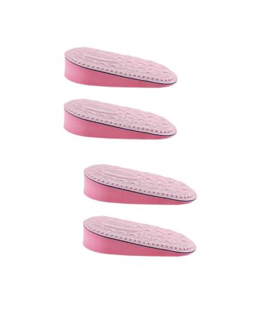 FOMIYES 4 Pairs Invisible Heightening Half Pad Shoe Cushions for Men Shoe Inserts Heel Lifts for Shoes Heel Pads Height Increase Feet Cushions Shoe Pads Invisible Insoles Blade