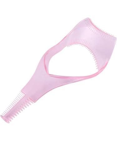 Eyelash Card 3 in 1 Plastic Mascara Guard Eyelash Brush Curler Lash Comb Makeup Cosmetic Tools Christmas Gifts for Women Nice - Buy Online on GoSupps.com