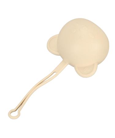 Buy Food Grade Silicone Pacifier Container | Cute Pacifier Holder Case for Home | Milk Tea Color | International Shipping - Buy Online on GoSupps.com