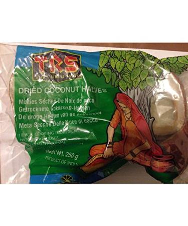 TRS dried Coconut Halves dry coconut mitades 250g