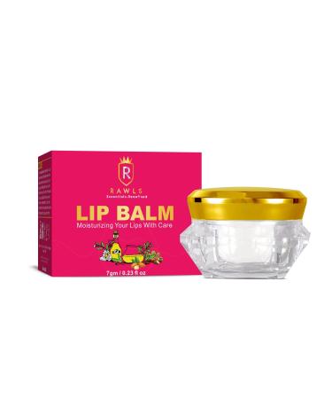 Natural Lip Balm for Dry & Chapped Lips - Jojoba Beetroot & Almond Oil | 100% Chemical Free | 7 GM for Men & Women - Buy Online on GoSupps.com