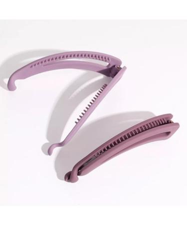 ZSPERKLA 4 Pcs Large Banana Hair Clips for Thick Hair Vintage Banana Clip Non-Slip Matte Ponytail Hair Clip Hair Styling Accessories for Women and Girls - Buy Online on GoSupps.com