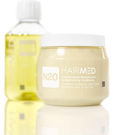  HAIRMED HAIRMED N20 Hair Mask Dry and Bleached Hair Mask Softening and Shining with Coconut Extract Wheat Proteins and Organic Chamomile 200 ml - Buy Online on GoSupps.com