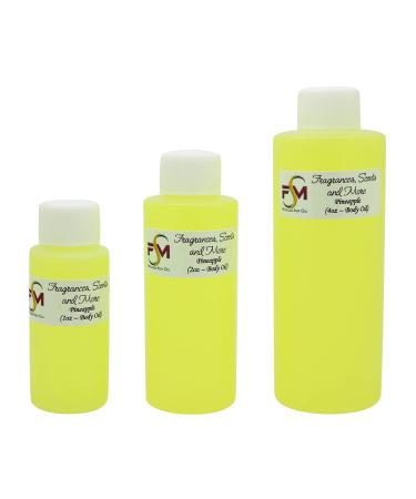 Fragrances Scents and More Pineapple Fragrance Oil - 0.17 Fl Oz Glass Roll On (5ml)