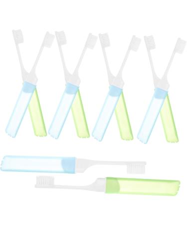 Shop TOVINANNA 40 STK Collapsible Travel Toothbrush - Portable Tongue Cleaner & Pocket Manual Teeth Care | Perfect Travel Must-Have Gift - Buy Online on GoSupps.com