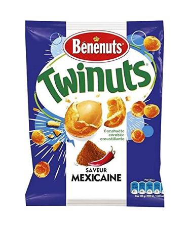 Bénénuts Twinuts Mexican Flavor 150g (pack of 3)