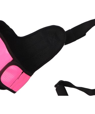 Foot Stretching Belt for Plantar Fasciitis - Elastic Breathable Pink Stretcher | Relax Muscles & Improve Flexibility - Buy Online on GoSupps.com