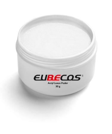 EuBeCos EuBeCos Luxury Acrylic Powder 30 g White Studio Quality Made in Germany