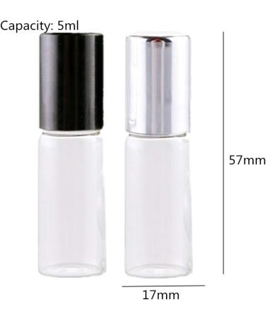 Shulishishhop Roll-on Glass Bottles for Essential Oils | Fragrance Roller Bottles for Aromatherapy Ideal for Essential Oil Blends - Buy Online on GoSupps.com