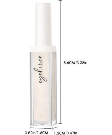  bellv Colorful Eyeliner - Shimmer Eyeshadow Waterproof Colored Pearl Eyeliner Quick Dry Colorful Eyeshadow Glitter Cosmetics for Women and Girls Makeup Bellv - Buy Online on GoSupps.com