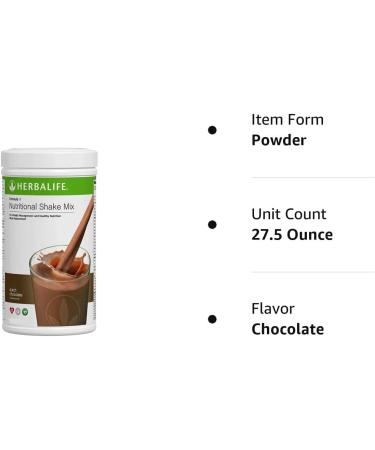 Formula One Nutritional Shake Mix Canister - Dutch Chocolate | Delicious Meal Replacement - Buy Online on GoSupps.com