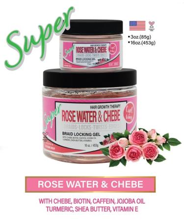 Braid Locking Gel Super Hold - NEXT IMAGE | Rose Water Formula for Perfect Braids & Long-Lasting Styles - Buy Online on GoSupps.com