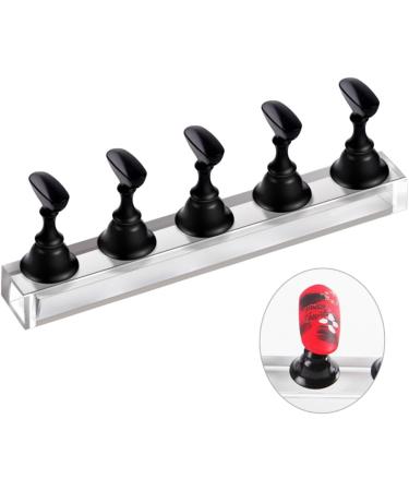 Beatifufu 1 Set Fake Nail Display Stand Magnetic Nail Tip Stand Nail Art Training Display Nail Art Tips Holder Nail Tip Display Stand DIY Nail Art Stand Fingernail Display Stands False Nails - Buy Online on GoSupps.com